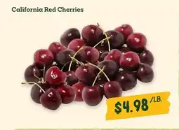 Sprouts Farmers Market California Red Cherries offer