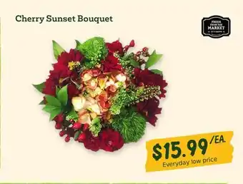Sprouts Farmers Market Cherry Sunset Bouquet offer