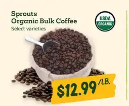 Sprouts Farmers Market Sprouts Organic Bulk Coffee offer