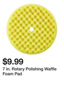 Harbor Freight Tools 7 in. Rotary Polishing Waffle Foam Pad offer