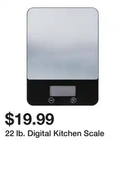 Harbor Freight Tools 22 lb. Digital Kitchen Scale offer