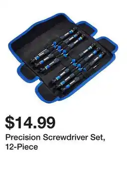Harbor Freight Tools Precision Screwdriver Set, 12-Piece offer