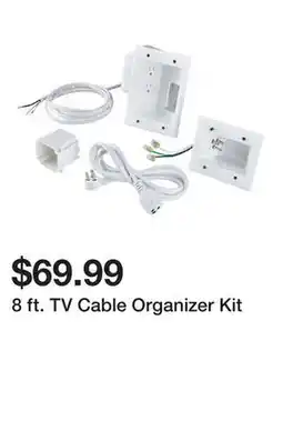 Harbor Freight Tools 8 ft. TV Cable Organizer Kit offer
