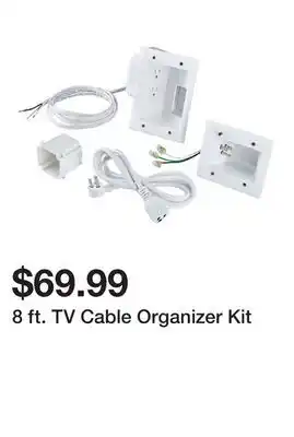 Harbor Freight Tools 8 ft. TV Cable Organizer Kit offer