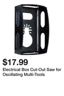 Harbor Freight Tools Electrical Box Cut-Out Saw for Oscillating Multi-Tools offer