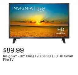 Best Buy Insignia - 32 Class F20 Series LED HD Smart Fire TV offer
