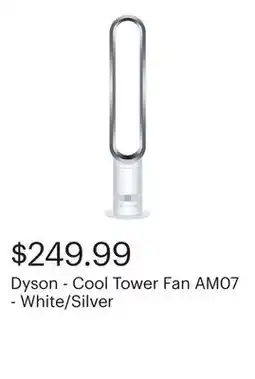 Best Buy Dyson - Cool Tower Fan AM07 - White/Silver offer