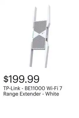 Best Buy TP-Link - BE11000 Wi-Fi 7 Range Extender - White offer