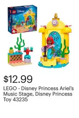 Best Buy LEGO - Disney Princess Ariel's Music Stage, Disney Princess Toy 43235 offer