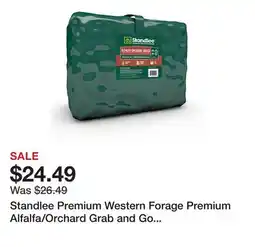 Tractor Supply Company Standlee Premium Western Forage Premium Alfalfa/Orchard Grab and Go Compressed Hay Bale, 50 lb offer