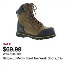 Tractor Supply Company Ridgecut Men's Steel Toe Work Boots, 8 in offer
