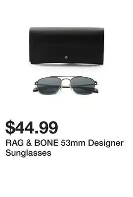 Marshalls RAG & BONE 53mm Designer Sunglasses offer
