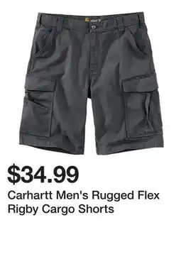 Tractor Supply Company Carhartt Men's Rugged Flex Rigby Cargo Shorts offer