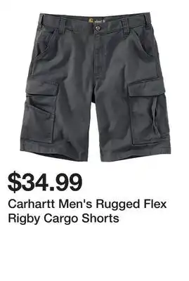 Tractor Supply Company Carhartt Men's Rugged Flex Rigby Cargo Shorts offer