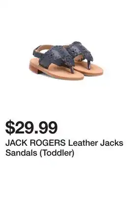 Marshalls JACK ROGERS Leather Jacks Sandals (Toddler) offer