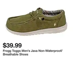 Tractor Supply Company Frogg Toggs Men's Java Non-Waterproof/Breathable Shoes offer