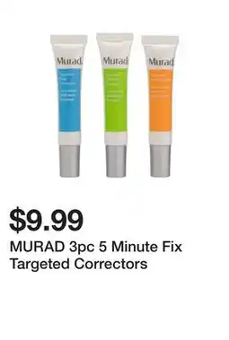 Marshalls MURAD 3pc 5 Minute Fix Targeted Correctors offer