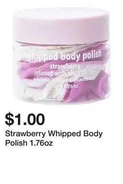 Five Below Strawberry Whipped Body Polish 1.76oz offer