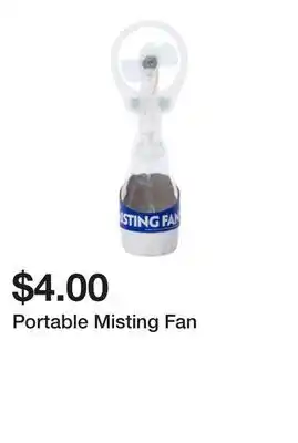 Five Below Portable Misting Fan offer