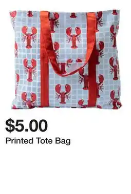 Five Below Printed Tote Bag offer