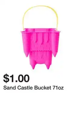 Five Below Sand Castle Bucket 71oz offer