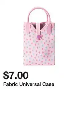 Five Below Fabric Universal Case offer