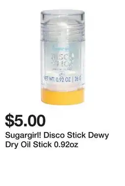 Five Below Sugargirl! Disco Stick Dewy Dry Oil Stick 0.92oz offer