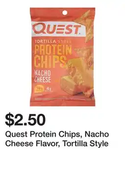 Wegmans Quest Protein Chips, Nacho Cheese Flavor, Tortilla Style offer