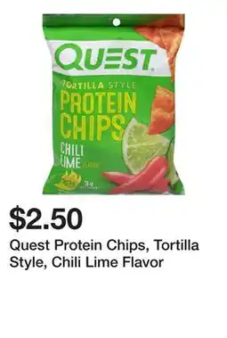 Wegmans Quest Protein Chips, Tortilla Style, Chili Lime Flavor offer