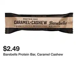 Wegmans Barebells Protein Bar, Caramel Cashew offer