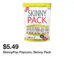 Wegmans SkinnyPop Popcorn, Skinny Pack offer