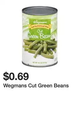 Wegmans Wegmans Cut Green Beans offer