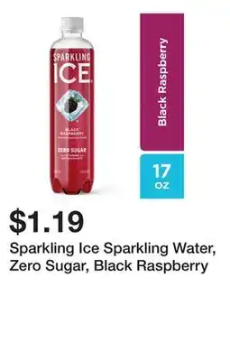 Wegmans Sparkling Ice Sparkling Water, Zero Sugar, Black Raspberry offer
