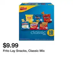 Wegmans Frito Lay Snacks, Classic Mix offer