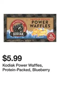 Wegmans Kodiak Power Waffles, Protein-Packed, Blueberry offer