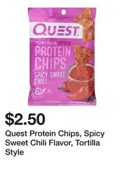 Wegmans Quest Protein Chips, Spicy Sweet Chili Flavor, Tortilla Style offer