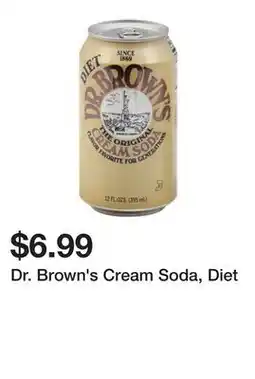Wegmans Dr. Brown's Cream Soda, Diet offer