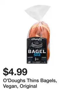 Wegmans O'Doughs Thins Bagels, Vegan, Original offer