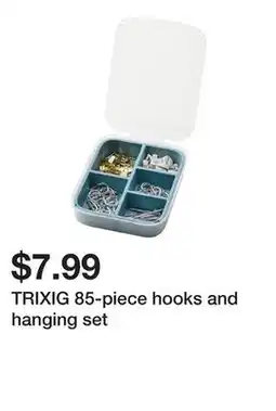 Ikea TRIXIG 85-piece hooks and hanging set offer