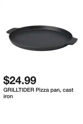 Ikea GRILLTIDER Pizza pan, cast iron offer