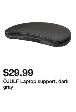 Ikea ÖJULF Laptop support, dark gray offer