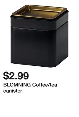 Ikea BLOMNING Coffee/tea canister offer