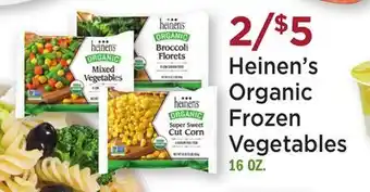 Heinen's Heinen's Organic Frozen Vegetables offer