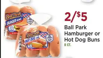 Heinen's Ball Park Hamburger or Hot Dog Buns offer