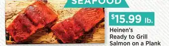Heinen's Heinen's Ready to Grill Salmon on a Plank offer