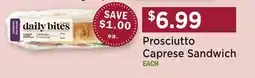 Heinen's Prosciutto Caprese Sandwich offer