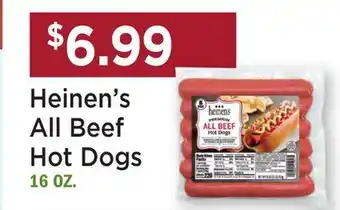 Heinen's Heinen's All Beef Hot Dogs offer