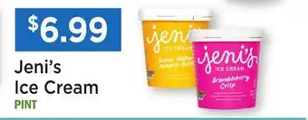 Heinen's Jeni's Ice Cream offer