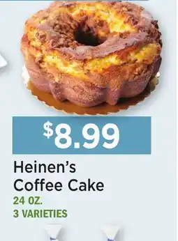 Heinen's Heinen's Coffee Cake offer