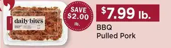 Heinen's BBQ Pulled Pork offer
